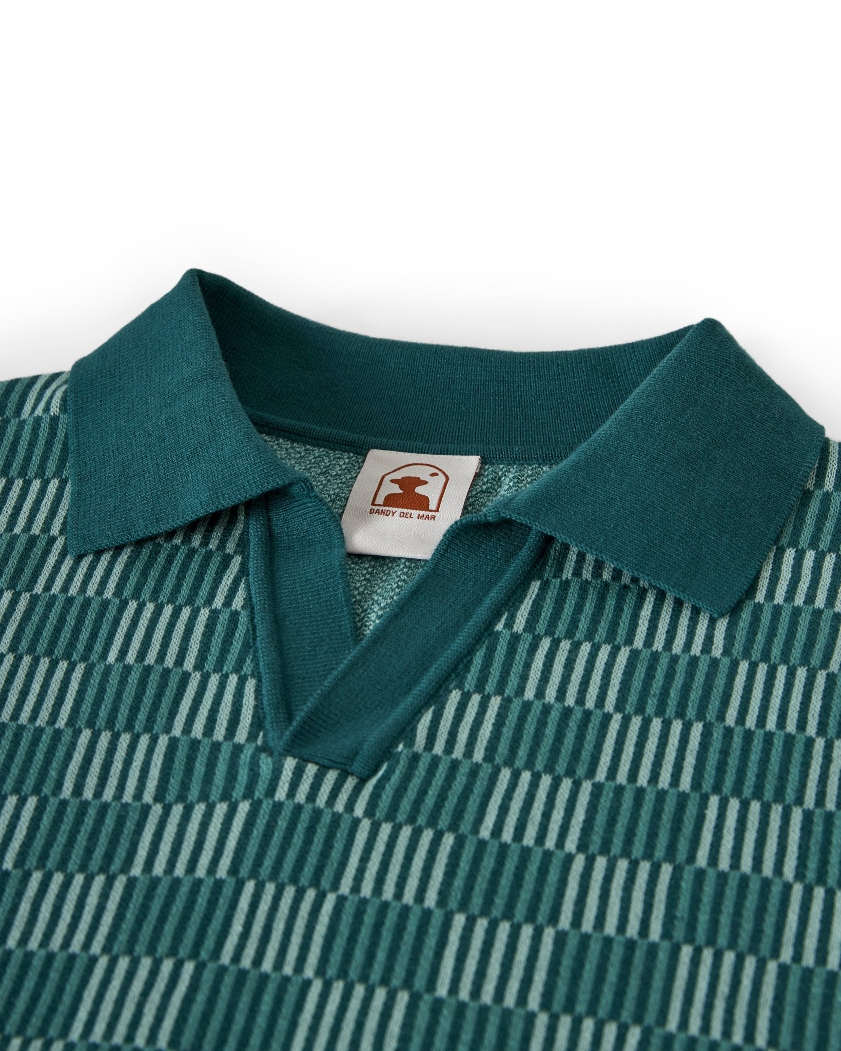 Men's Sebastian Knit Polo Shirt - Tempest Blue – Dandy Del Mar