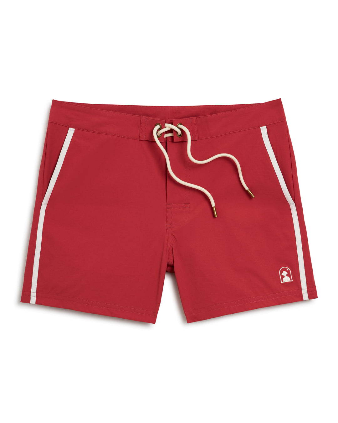 The Stirata Swim Short - Currant by Dandy Del Mar - Water-resistant swim trunk for men with a 4-way stretch.