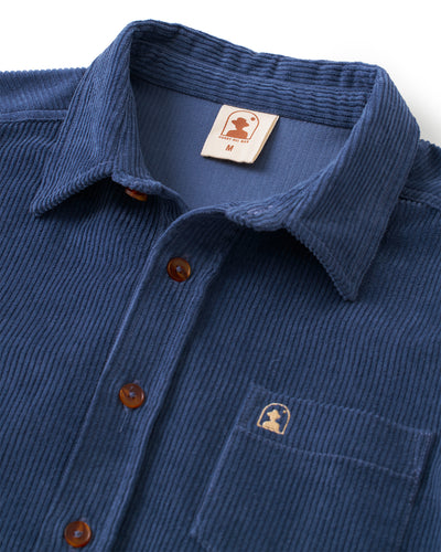 The Corsica Corduroy Shirt - Moontide - Dandy Del Mar