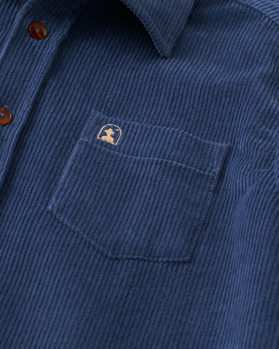 The Corsica Corduroy Shirt - Moontide - Dandy Del Mar