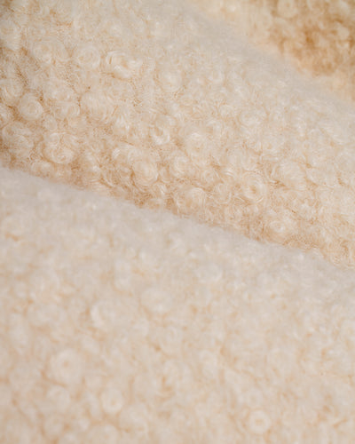 The Cusco Sherpa Pullover - Vintage Ivory - Dandy Del Mar