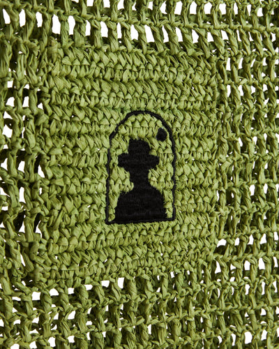 The Amabile Raffia Bag - Verde - Dandy Del Mar