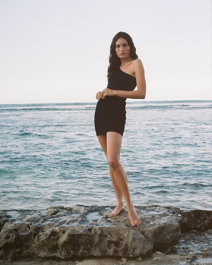 The Marbella Dress - Onyx - Dandy Del Mar