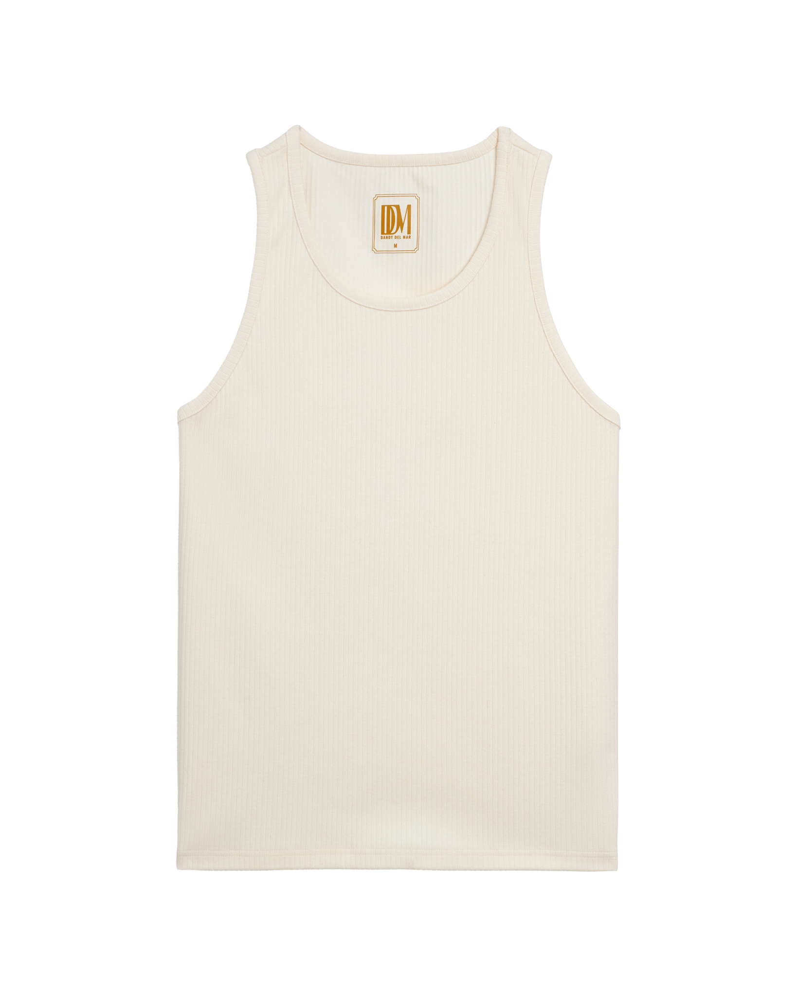 The Milan Rib Tank Shell – Dandy Del Mar
