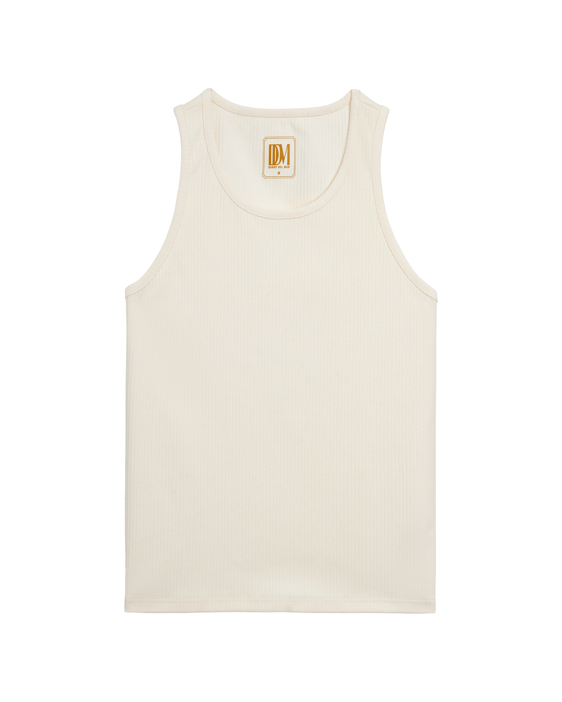 The Milan Rib Tank - Shell – Dandy Del Mar