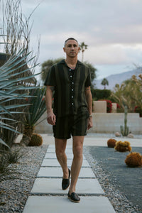 The Palma Shirt - Onyx