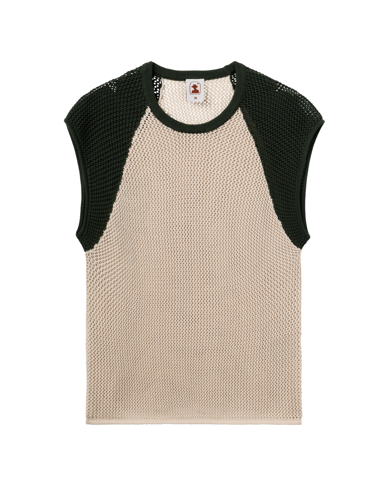 Men's Porto Crochet Tank - Sabbia – Dandy Del Mar
