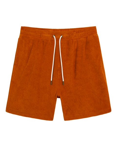 ★SCULPTOR★ Marine Terry Shorts Brown SC25S419BR Marine Terry Shorts Brown – Sculptor