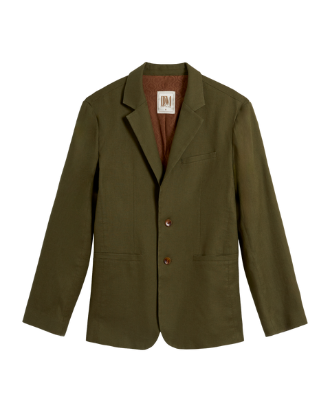 第一ネット brisa-blazer-linen-woven-tops- ジャケット・アウター