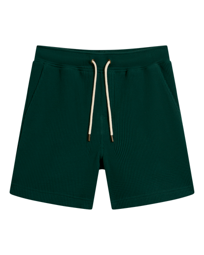 The Cannes Waffle Knit Shorts - Albero