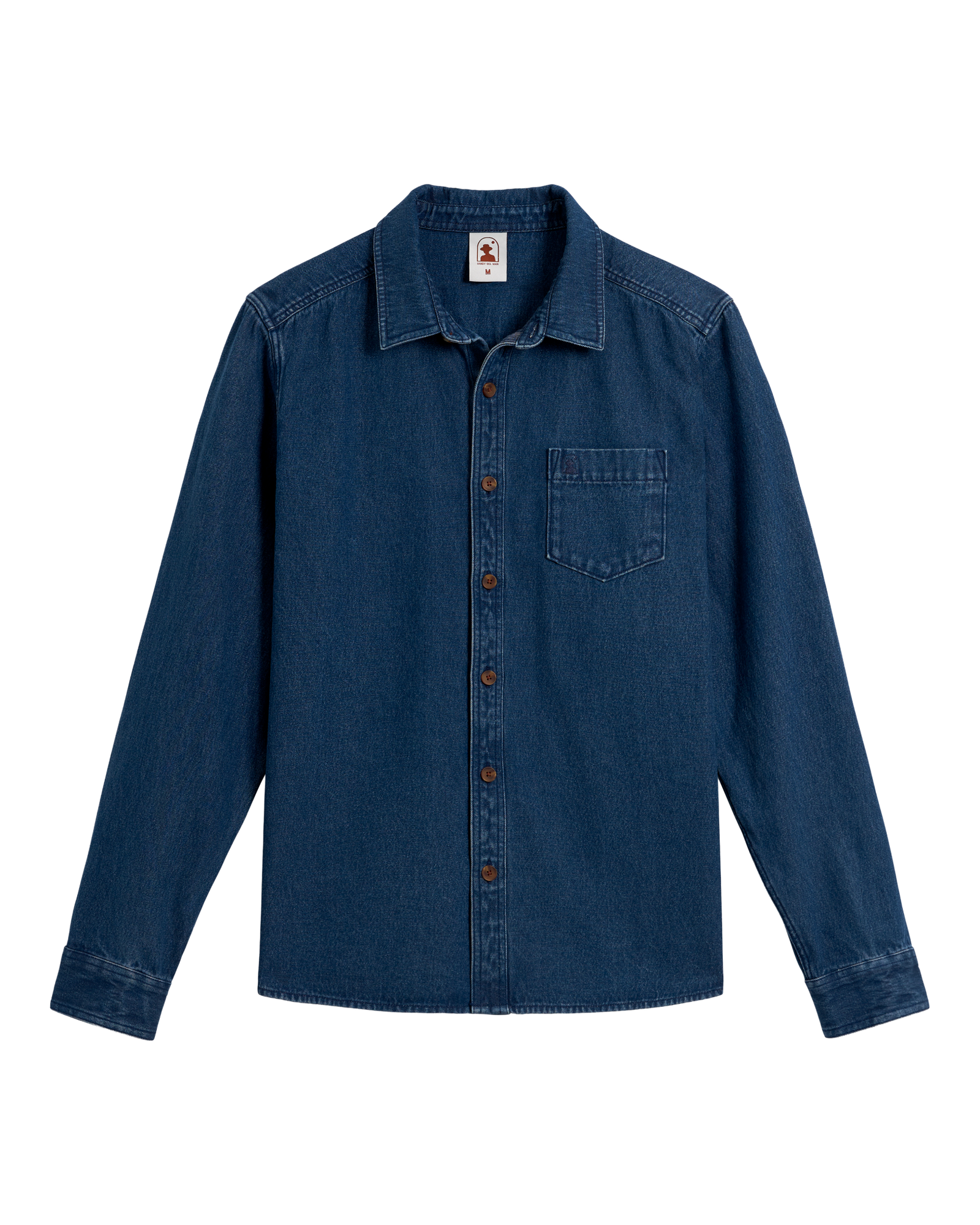 Men's Cartagena Denim Shirt - Indigo – Dandy Del Mar