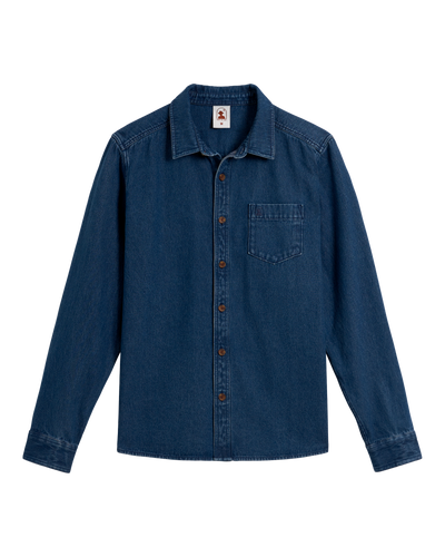 The Cartagena Denim Shirt - Indigo - Dandy Del Mar