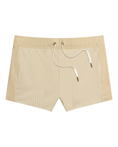 The Cassis Square Cut Swim Brief - Sabbia - Dandy Del Mar