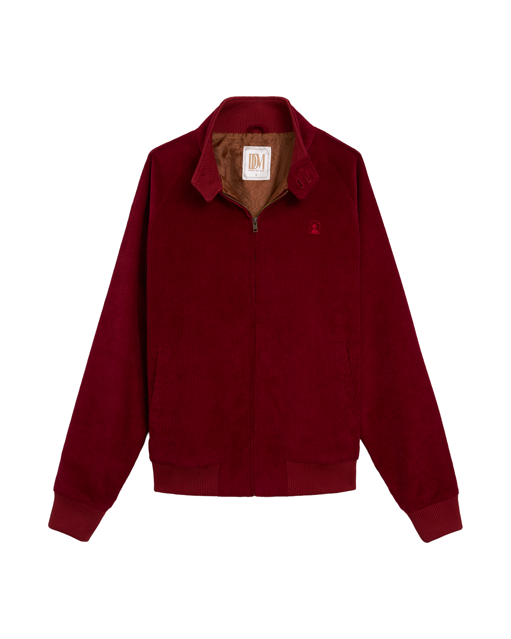 The Corsica Corduroy Jacket - Sangria - Dandy Del Mar