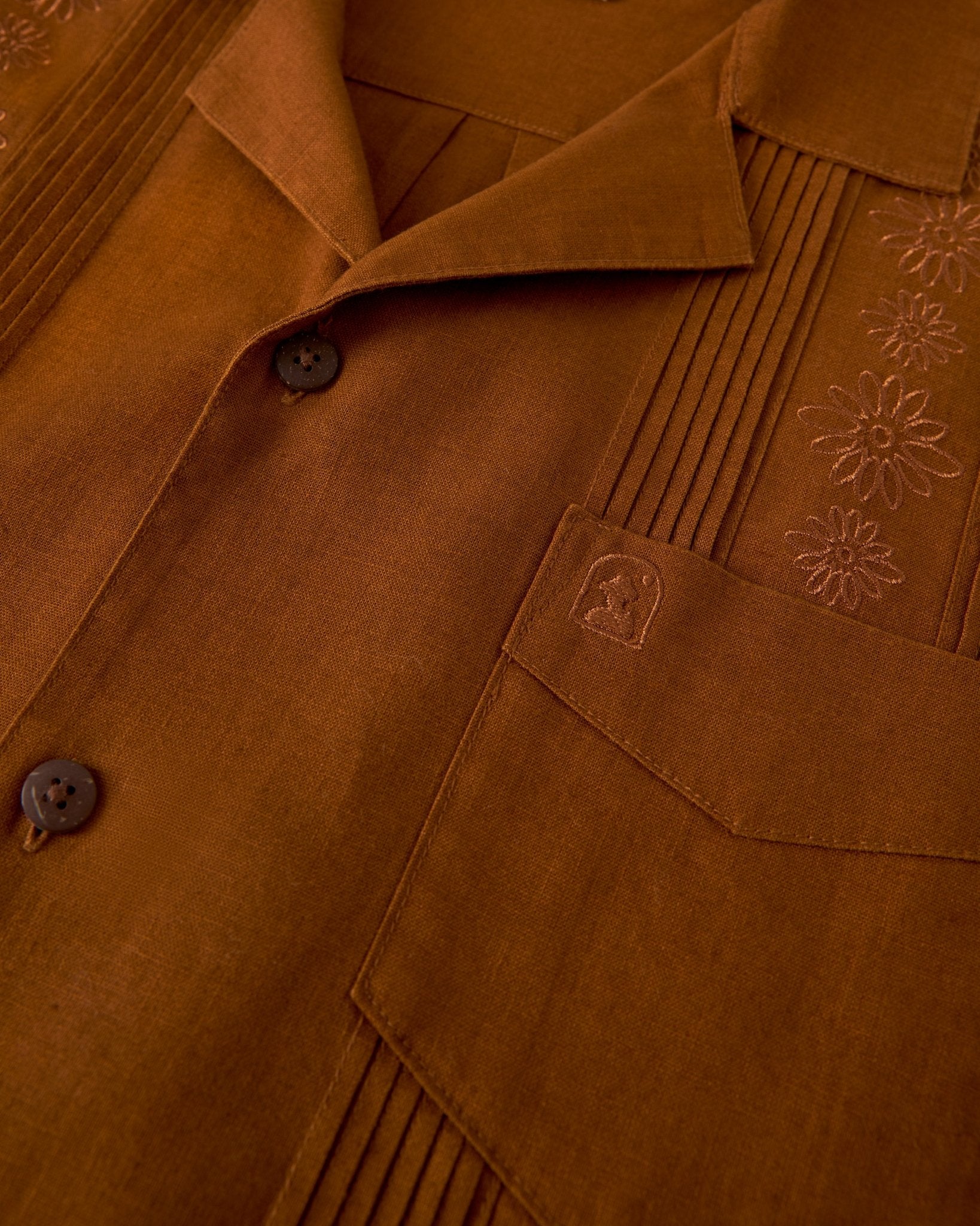 The Brisa Linen Shirt - Sedona - Dandy Del Mar