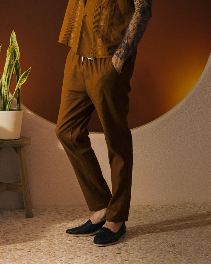 The Brisa Linen Pant - Sedona