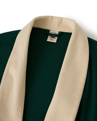 The Cannes Waffle Knit Robe - Albero - Dandy Del Mar