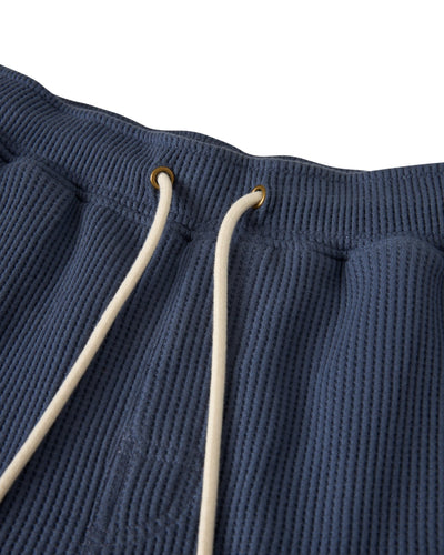 The Cannes Waffle Knit Shorts - Moontide - Dandy Del Mar