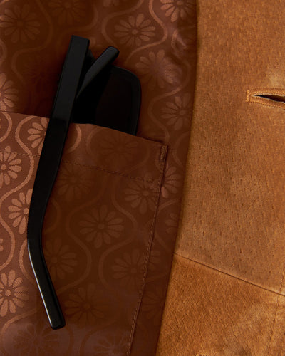 The San Juan Suede Leather Jacket - Sable - Dandy Del Mar
