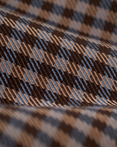 The Tresco Trouser - Tierra Houndstooth - Dandy Del Mar