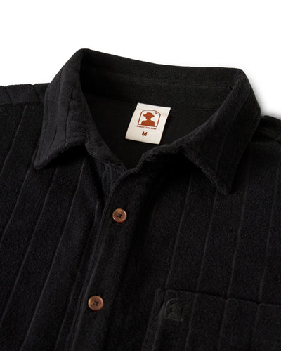 The Tropez Jacquard Shirt - Onyx - Dandy Del Mar