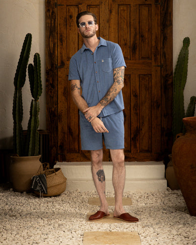 The Tropez Terry Cloth Shirt - Annapolis