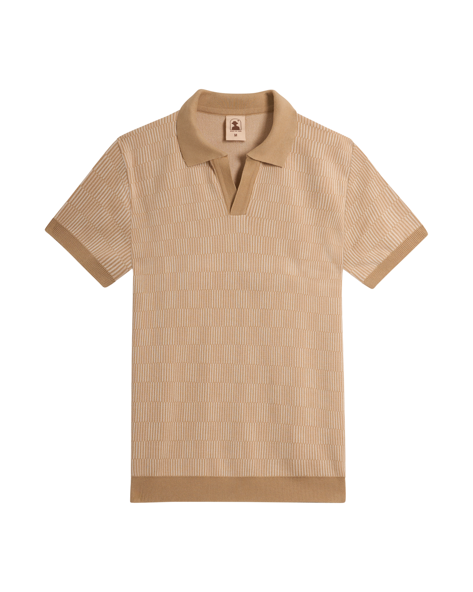 Men's Sebastian Knit Polo Shirt - Shell – Dandy Del Mar
