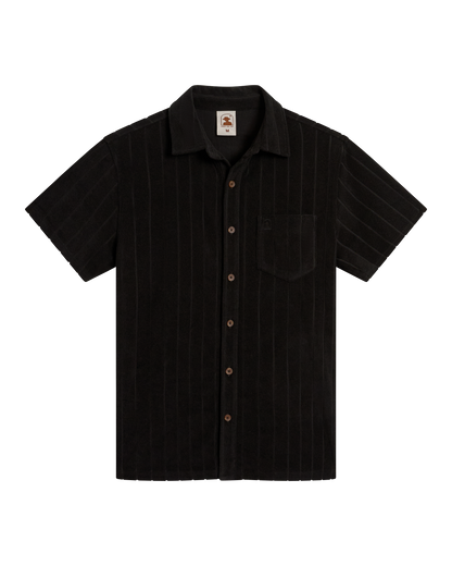 The Tropez Jacquard Shirt - Onyx