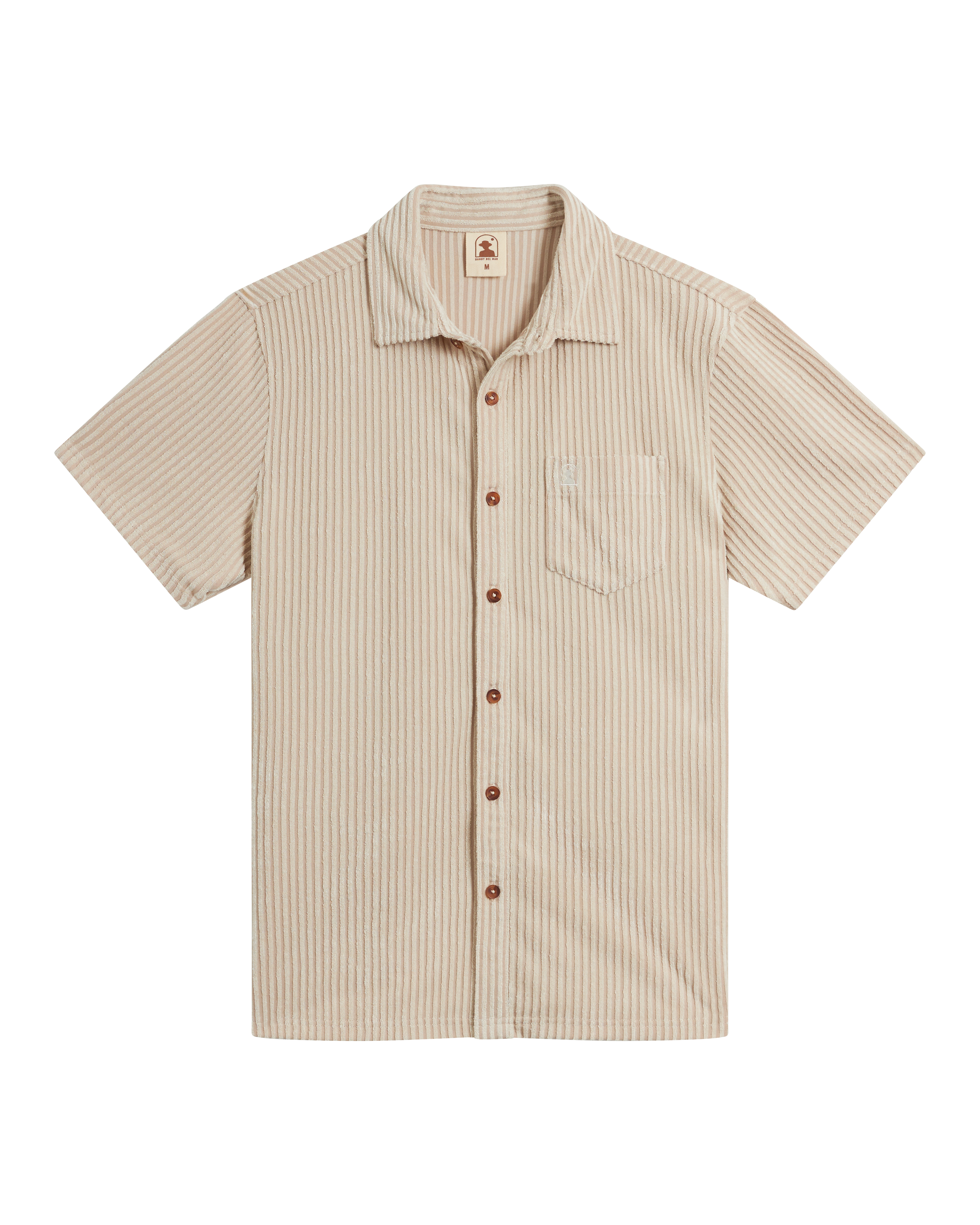 The Tropez Jacquard Shirt - Scallop Stripe