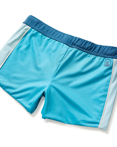 The Cassis Square Cut Swim Brief - Cielo Sky