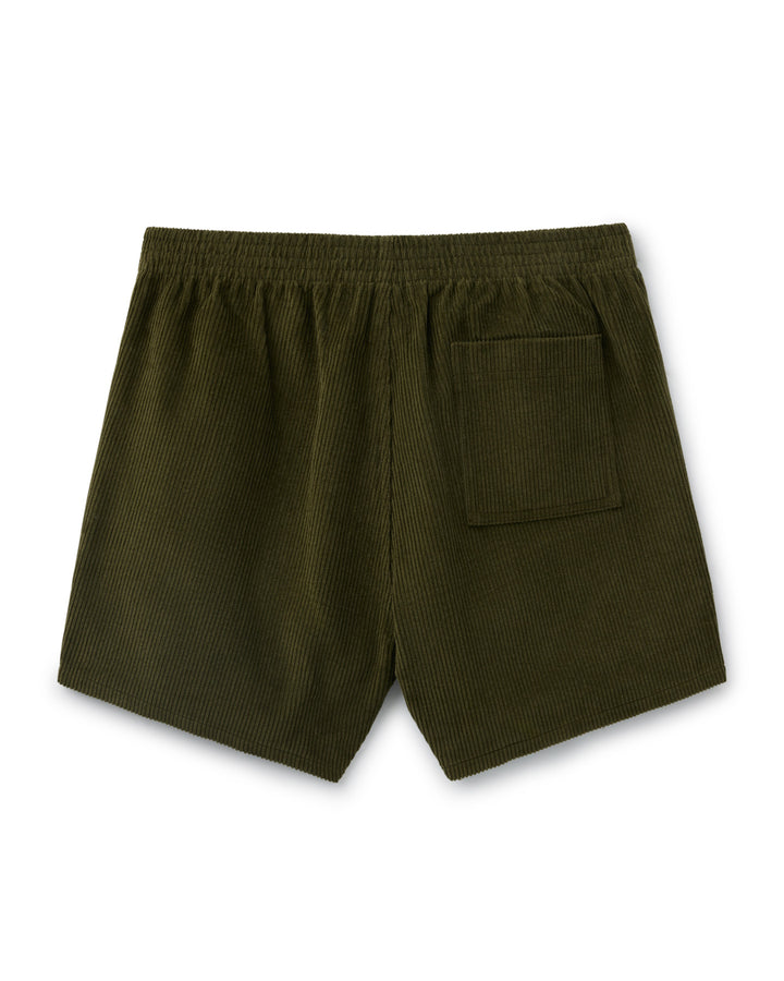A Dandy Del Mar Corsica Corduroy Shorts with a pocket on the side.