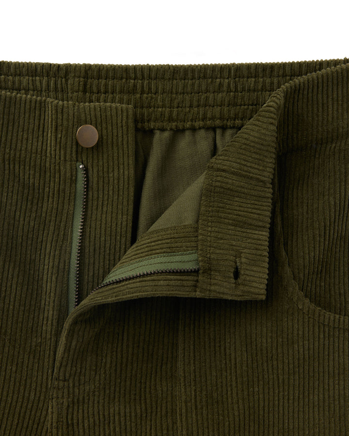 A close up of Dandy Del Mar's Berdea Corsica Corduroy Shorts.