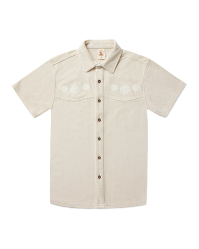 The Gaucho Terry Cloth Shirt - Alabaster