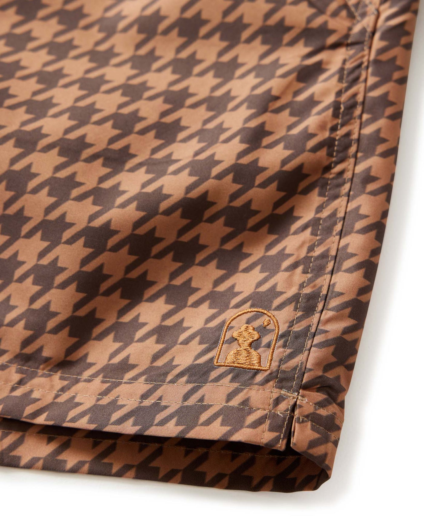 The Mallorca Swim-Walk Shorts - Carajillo Houndstooth