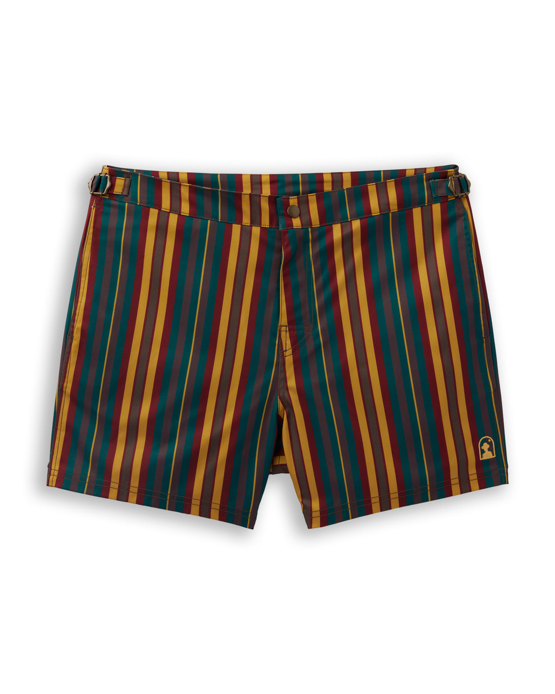 Dandy Del Mar's KingstonStripe belt shorts
