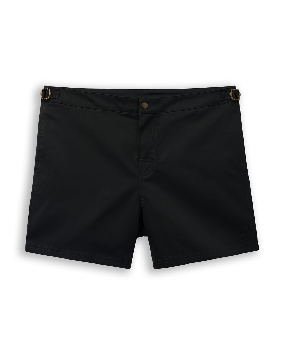 Dandy Del Mar's black belt shorts