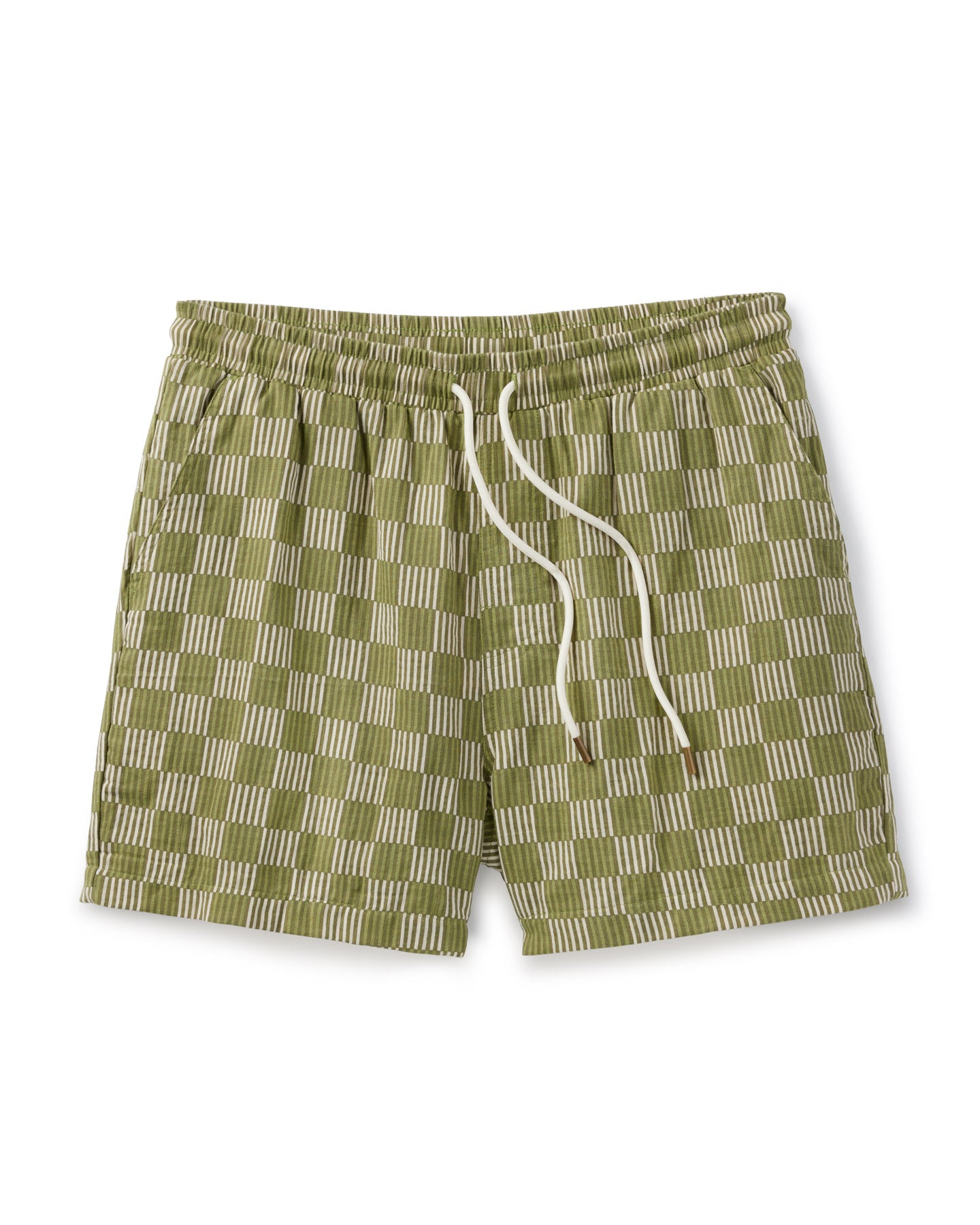 men green stripe short