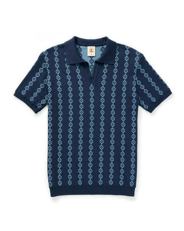 dark blue printed tshirt of dandy del for men
