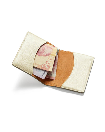 The Departure Bifold Wallet - Alabaster White - Dandy Del Mar