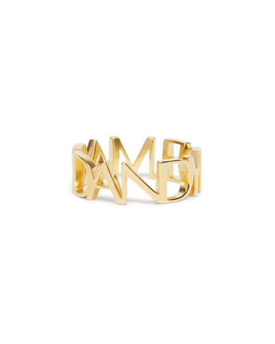The Dandy Gold Namesake Ring - Dandy Del Mar