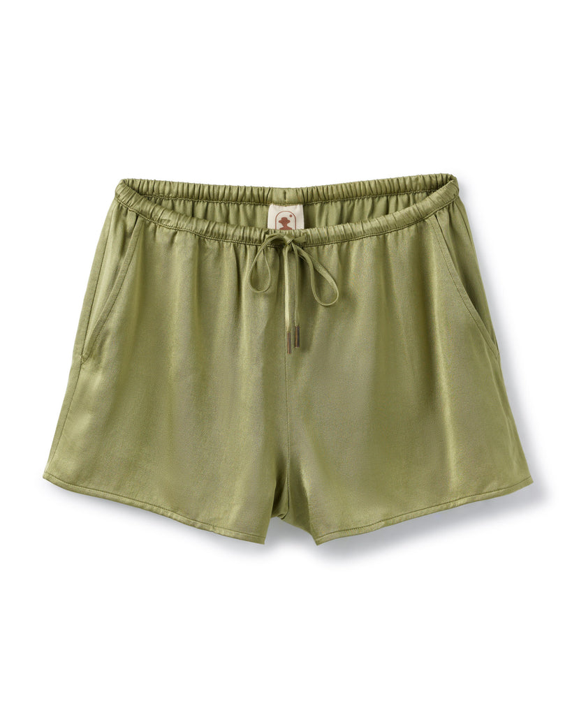 Women's Finesse Shorts  Olive Green – Tres Piñas