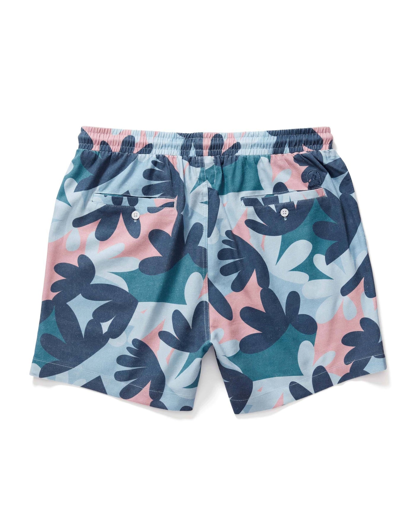Brisa Linen Shirts - The Tonga Linen Short - Blue Lagoon