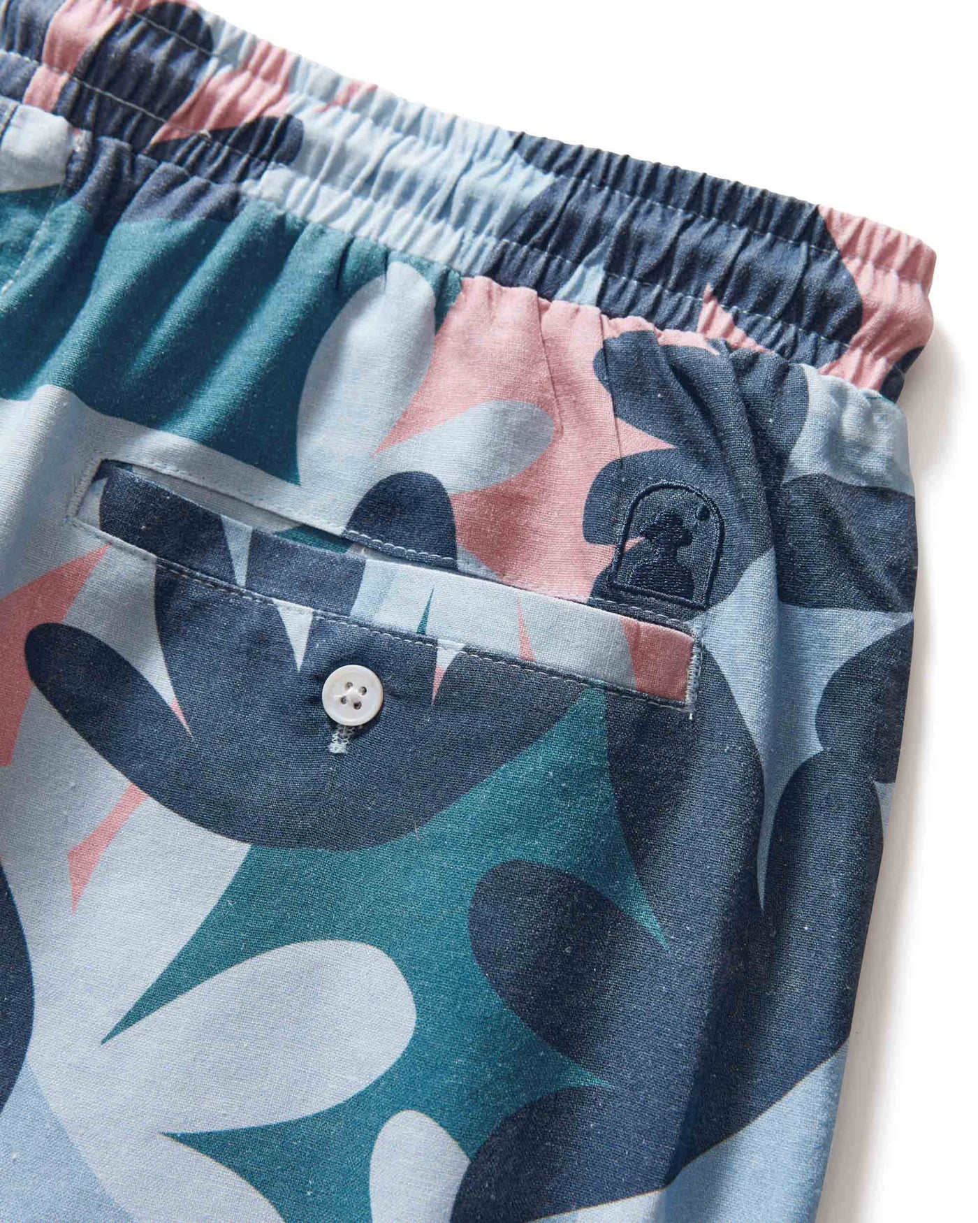 Brisa Linen Shirts - The Tonga Linen Short - Blue Lagoon