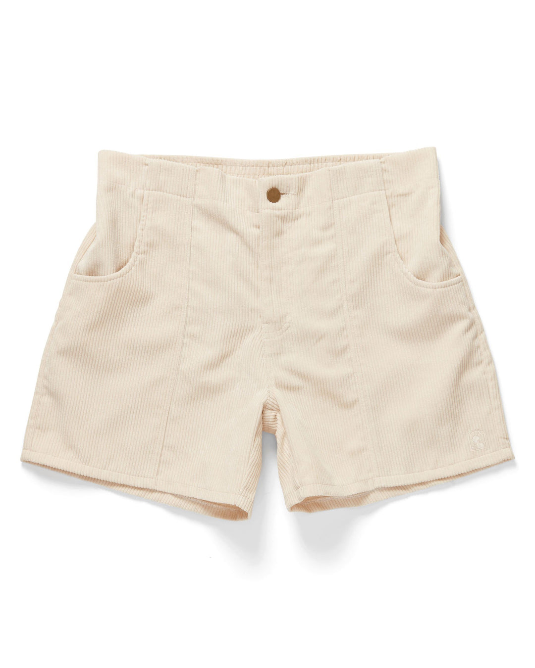 Corduroy Shorts - The Corsica Corduroy Short - White Sand