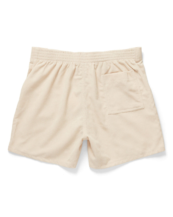 Corduroy Shorts - The Corsica Corduroy Short - White Sand