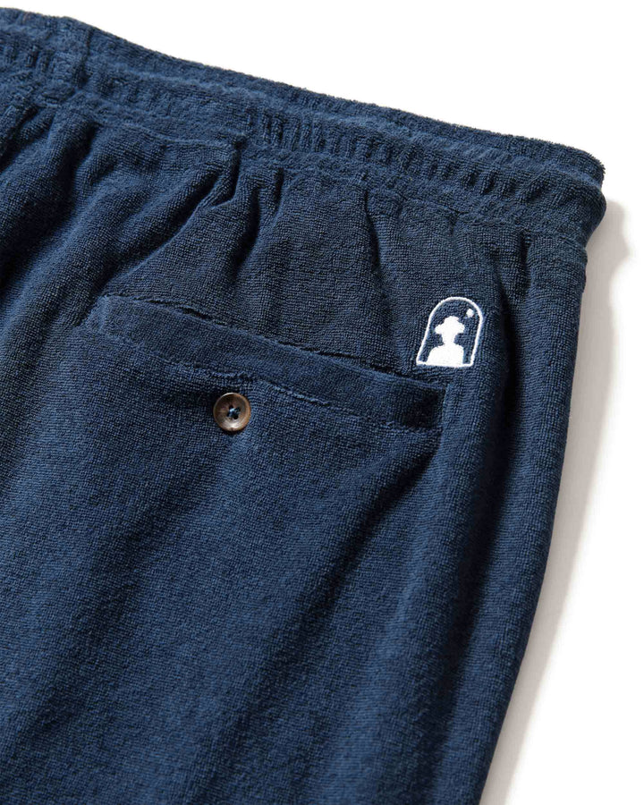 Pants - The Gaucho Terry Cloth Pants - Vintage Navy