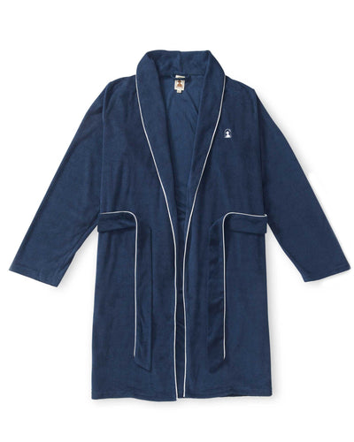 Robes - The Tropez Terry Cloth Robe - Vintage Navy