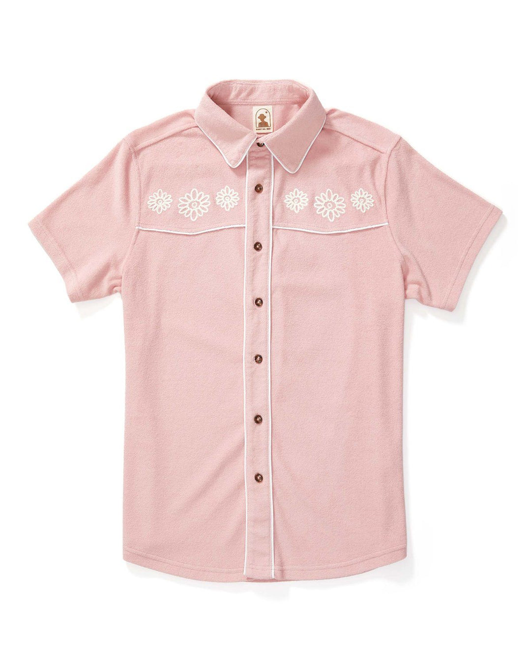 The Gaucho Terry Cloth Shirt - Mauve