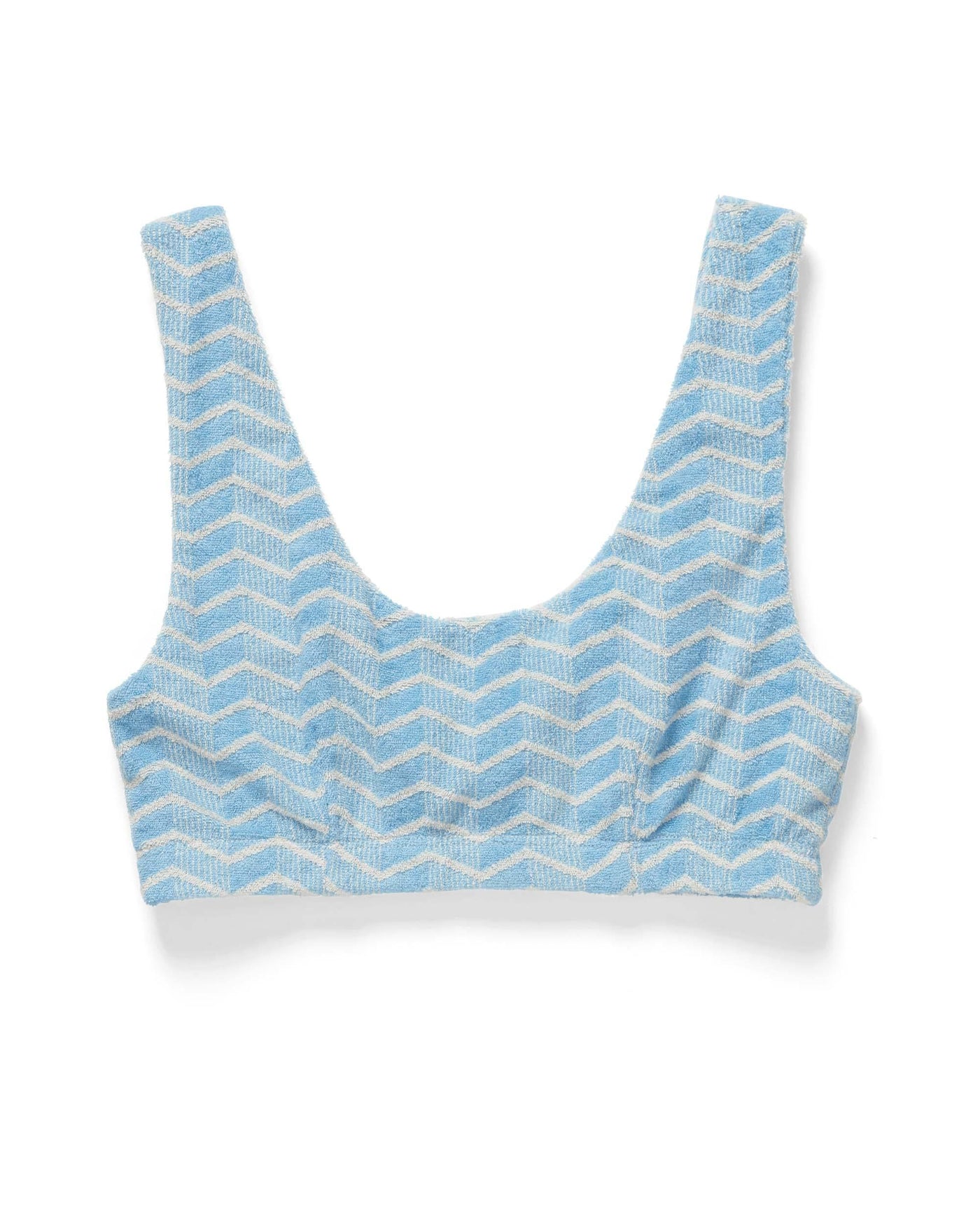 Women's Tops - The Santorini Bralette - Chevron